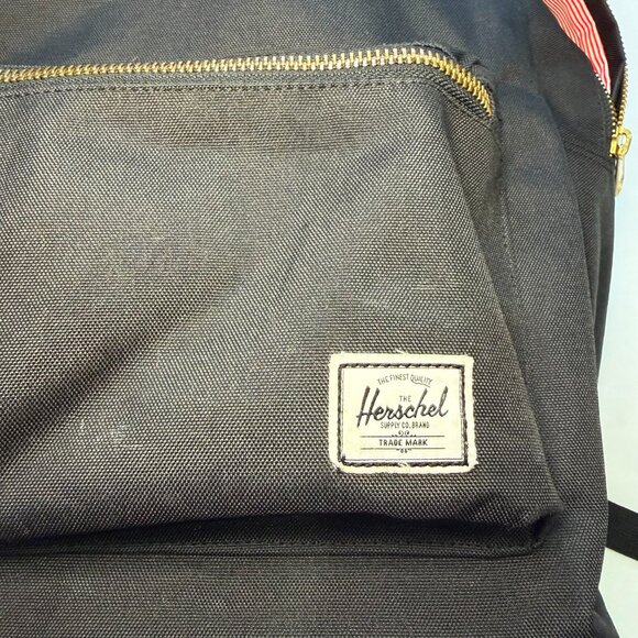 Herschel Supply Co. Black Backpack | Classic Everyday School Travel Bag - Picture 5 of 15